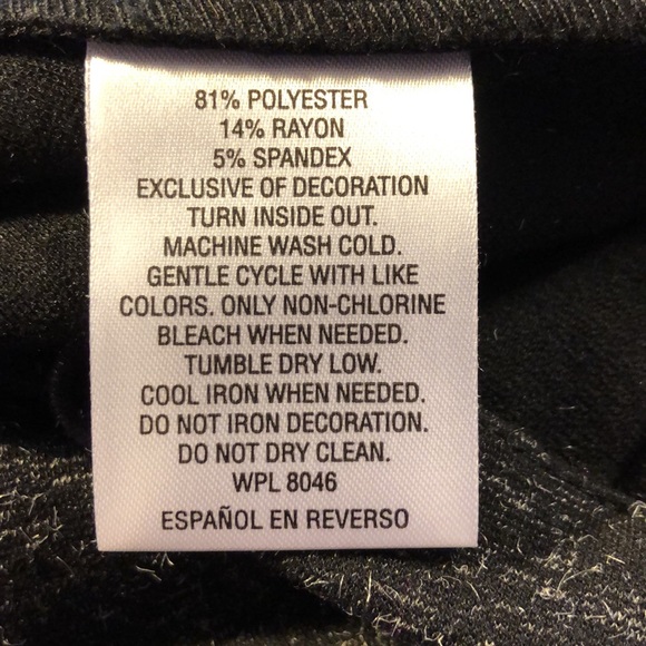 Maison Jules Short Sleeve Rhinestone Neckline Dress, Small - Picture 10 of 11